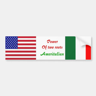 Italian american bumper stickers