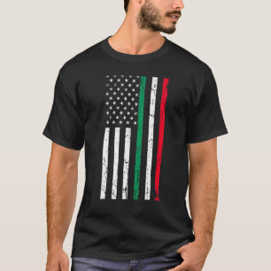 Italian American Flag Italian American Pride 4th O T-Shirt