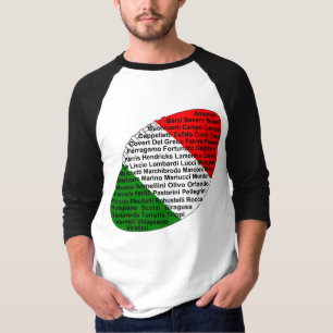Italian American Football Players T-Shirt