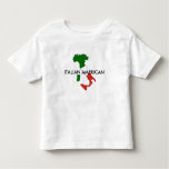 Italian American Italy Kids T-shirt at Zazzle