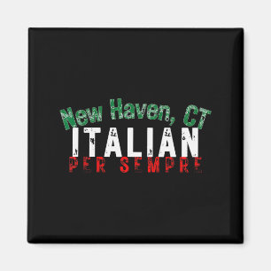 Italian-american Pride New Haven Ct Heritage Itali Magnet