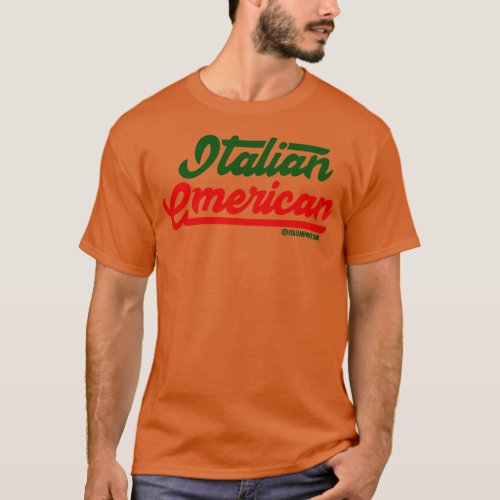 Italian American Retro T_Shirt