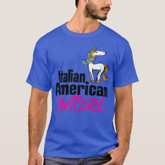 Italian American Unicorn 4 T-Shirt