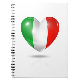 Italian Amore Heart - Notebook