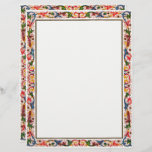 Italian Arabesque Floral Wedding Invite Template