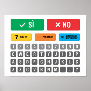 Italian Autism AAC Pointing Communication 05 Poster