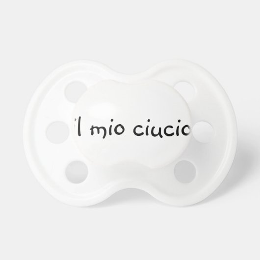 Italian Baby Pacifier (Front)