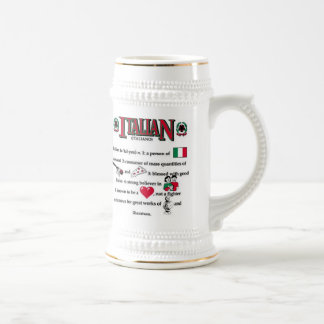 Italian Beer Mug