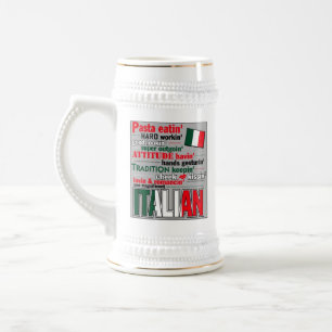 Italian Beer Mug
