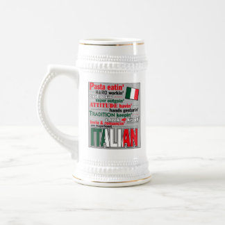 Italian Beer Mug