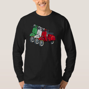 Italian Biker Bike Rider Motorcycle Love Italy Sco T-Shirt