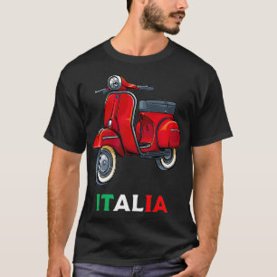 Italian Biker Bike Rider Motorcycle Love Italy Sco T-Shirt