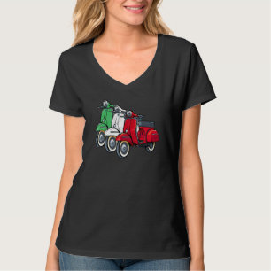 Italian Biker Bike Rider Motorcycle Love Italy Sco T-Shirt