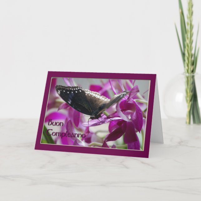 Italian Birthday Card (Front)