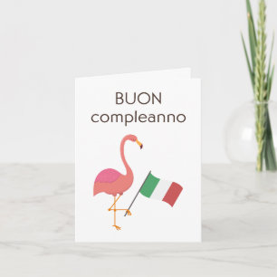 Italian Birthday Card – Buon compleanno