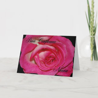 Italian Birthday Card For Grandmother