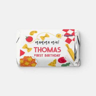  Italian Birthday Pasta Pizza Party Hershey's Miniatures