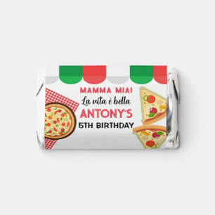 Italian Birthday Pizza Party Hershey's Miniatures