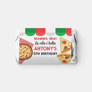 Italian Birthday Pizza Party Hershey's Miniatures