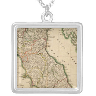 Italian Boarder Coutries Silver Plated Necklace