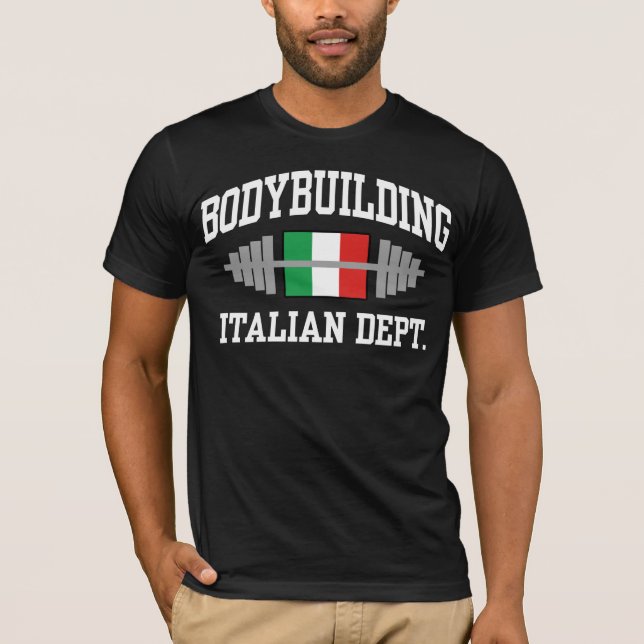 Italian Bodybuilding T-Shirt (Front)