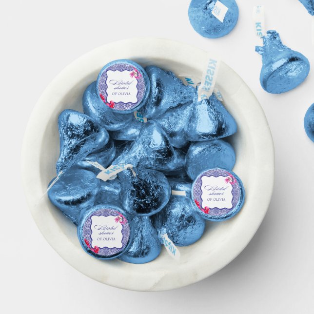 Italian bougainvillea bridal shower hershey®'s kisses® (Assorted)