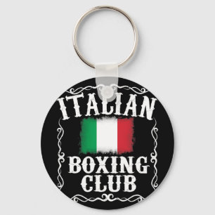 Italian Boxing Club T Shirt Vintage Boxer Italy Fl Keychain