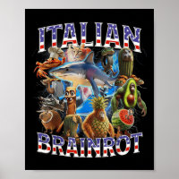 Italian Brainrot Big Meme 4th Of July Flag Foot _2