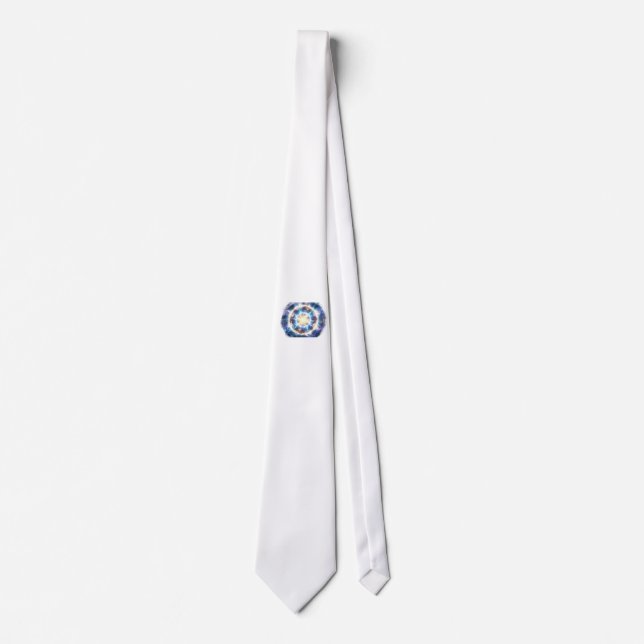 Italian Brainrot Cyberpunk Shark Neck Tie (Front)