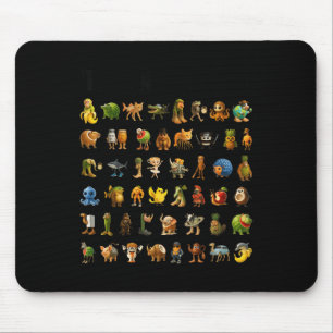 Italian Brainrot Gen-z Meme Funny Brain Rot Christ Mouse Pad