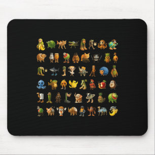 Italian Brainrot Gen-z Meme Funny Brain Rot Kids C Mouse Pad