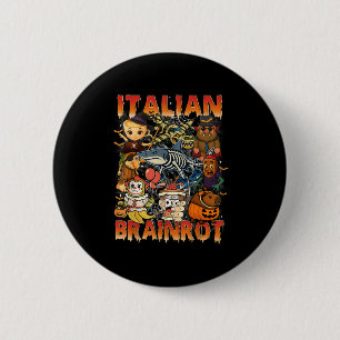 Italian Brainrot Meme Italian Brainrot Halloween C Button