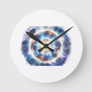 Italian Brainrot Pizza Chaos Round Clock