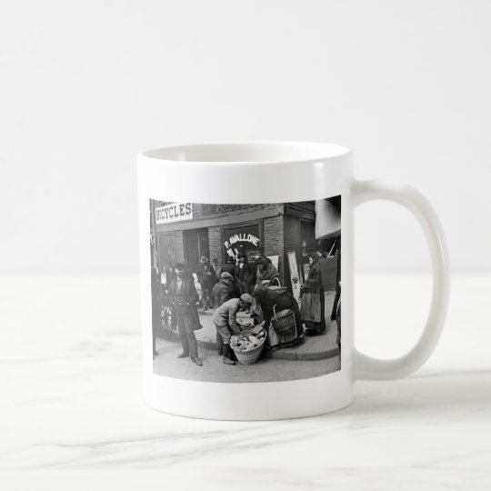 Italian Bread Peddlers: 1900 Coffee Mug