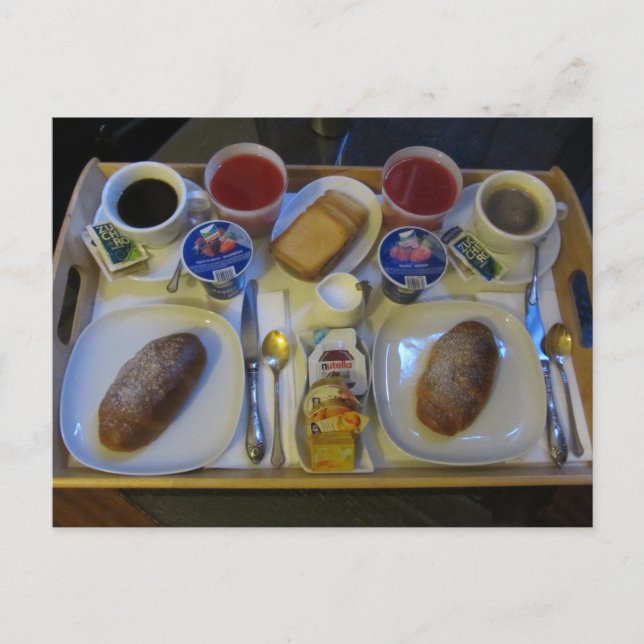 Italian Breakfast Postcard (Front)
