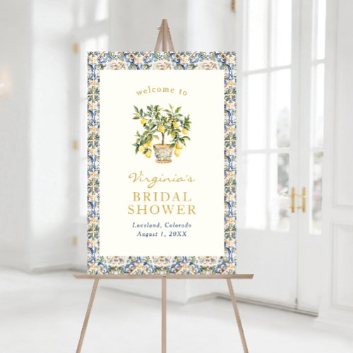 Italian Bridal Shower Sign