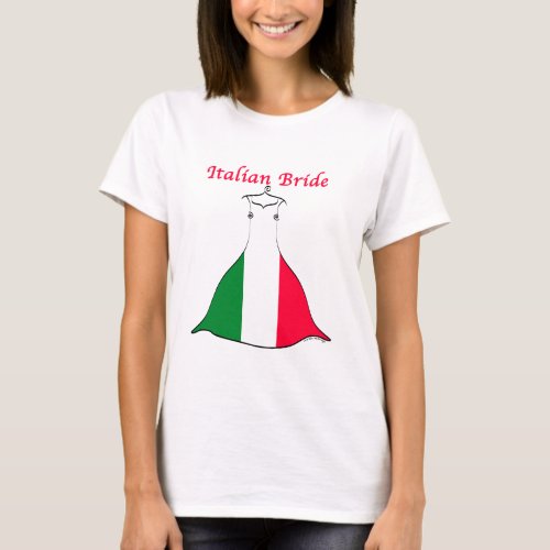 Italian Bride T_Shirt
