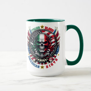 Italian by Blood American by Birth ItalianAmerican Mug