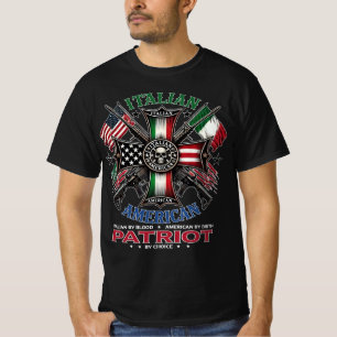 Italian by Blood American by Birth ItalianAmerican T-Shirt