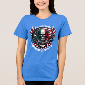 Italian by Blood American by Birth ItalianAmerican Tri-Blend Shirt