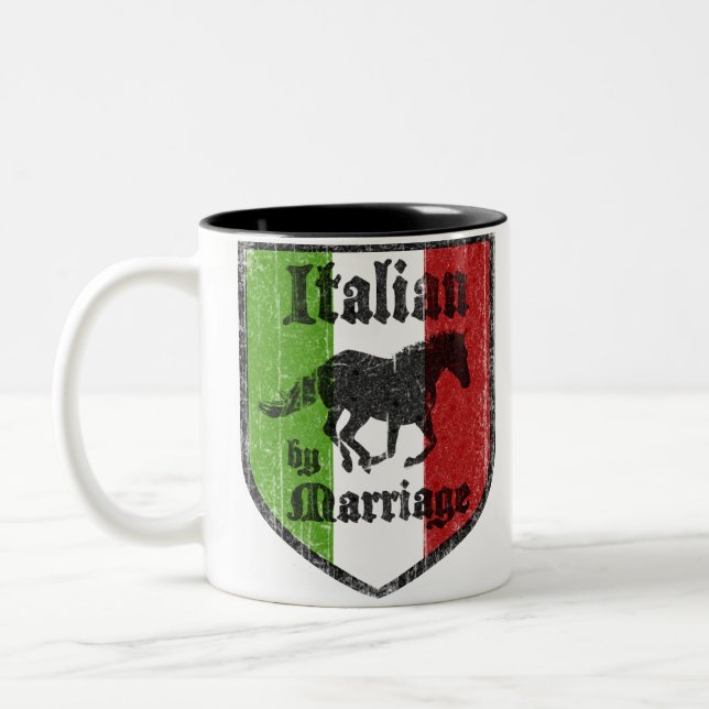 Italian by Marriage Coffee Mug (Left)