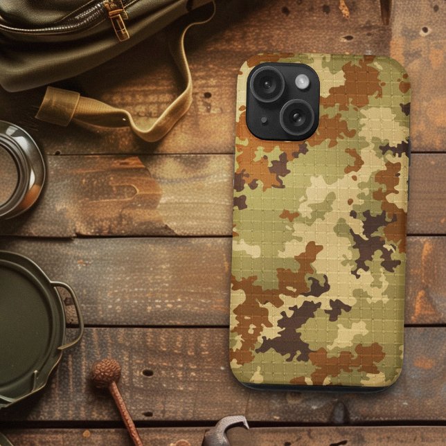 Italian Camo Classic Green Unique Cargo Pattern Case-Mate iPhone Case (Italian Camo Classic Green Unique Cargo Pattern Case-Mate iPhone Case)