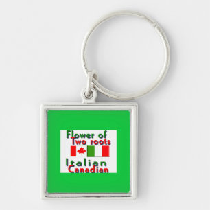 Italian-Canadian Keychain