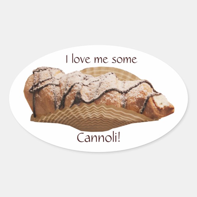 Italian Cannoli Lover's Stickers (Front)