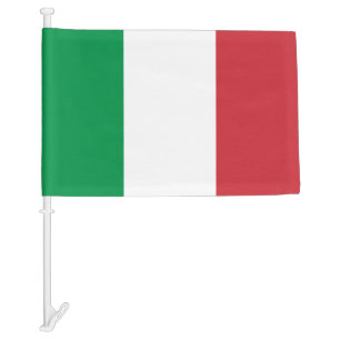Italian car window flag Italy pride