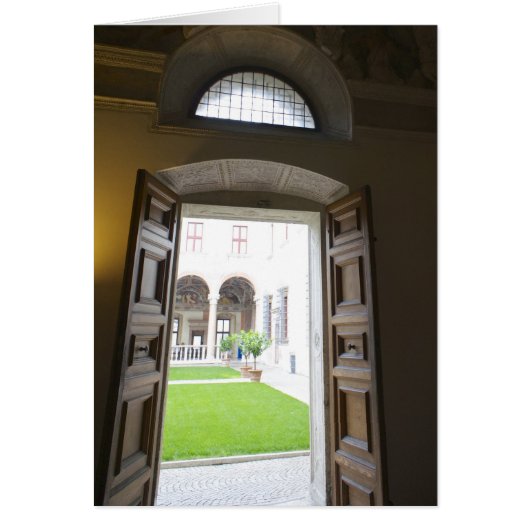 Italian cards, Buonconsiglio Castle Trento (Front)