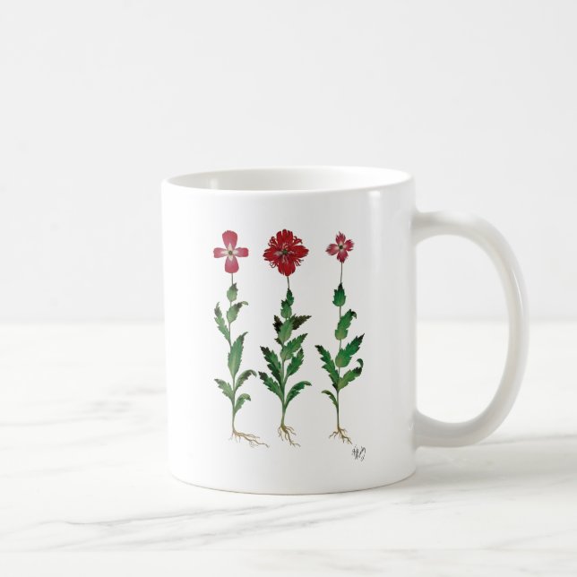 Italian Carnation 1 Coffee Mug (Right)