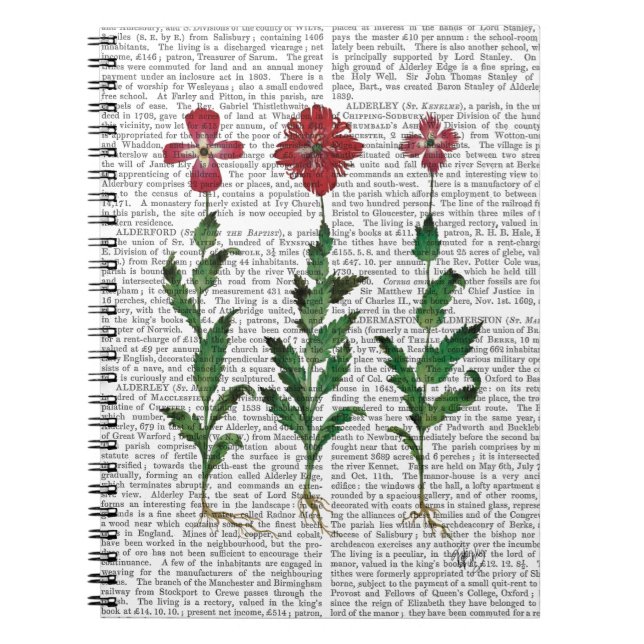 Italian Carnation 1 Notebook (Front)