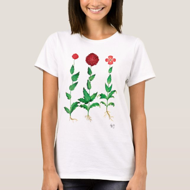 Italian Carnation 2 T-Shirt (Front)