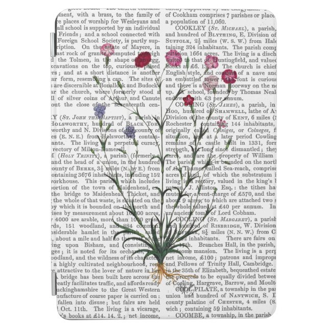 Italian Carnation 5 iPad Air Cover (Front)